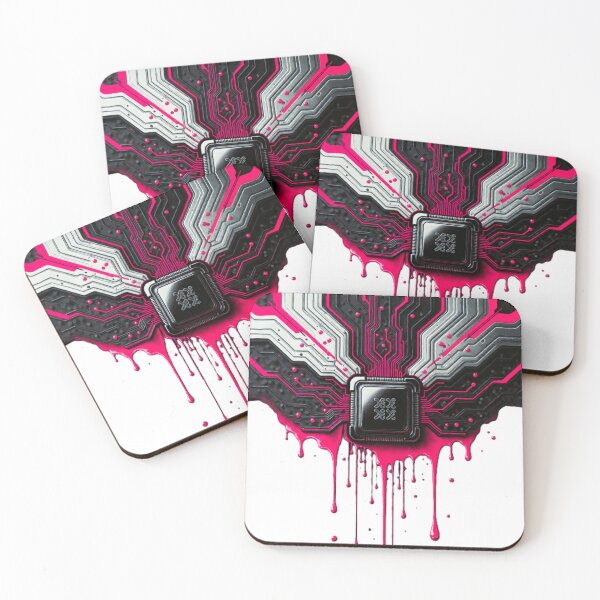 Item preview, Cyberpunk CPU Microchip designed and sold by Dark-Circuit-Haven.