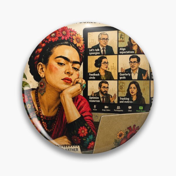 Item preview, English Version Bored Frida designed and sold by reggiemercedes.