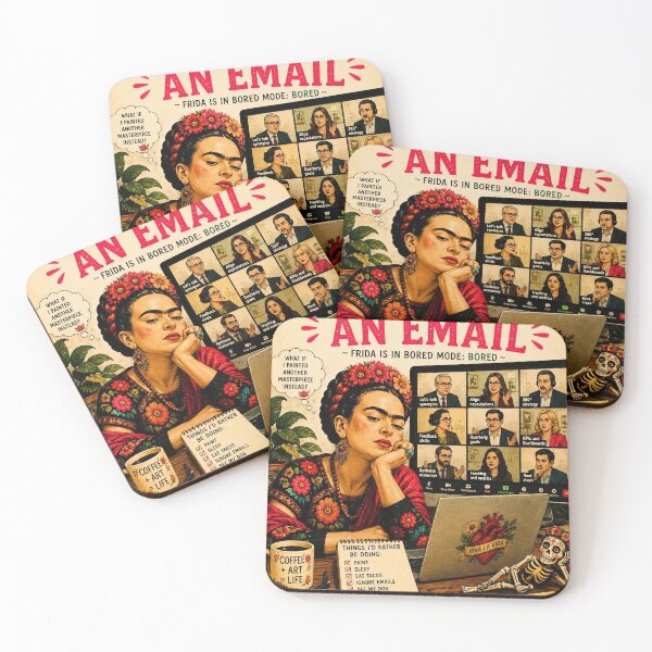 Item preview, English Version Bored Frida designed and sold by reggiemercedes.