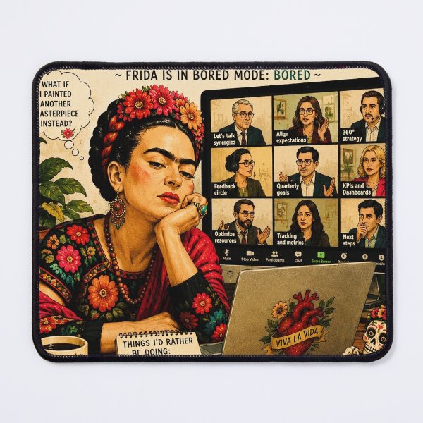 Item preview, English Version Bored Frida designed and sold by reggiemercedes.