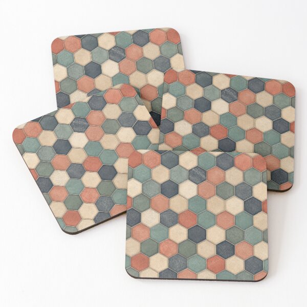 Item preview, Rustic Multicolor Enchanted Nordic Tile Mosaic designed and sold by scicilysimonee.