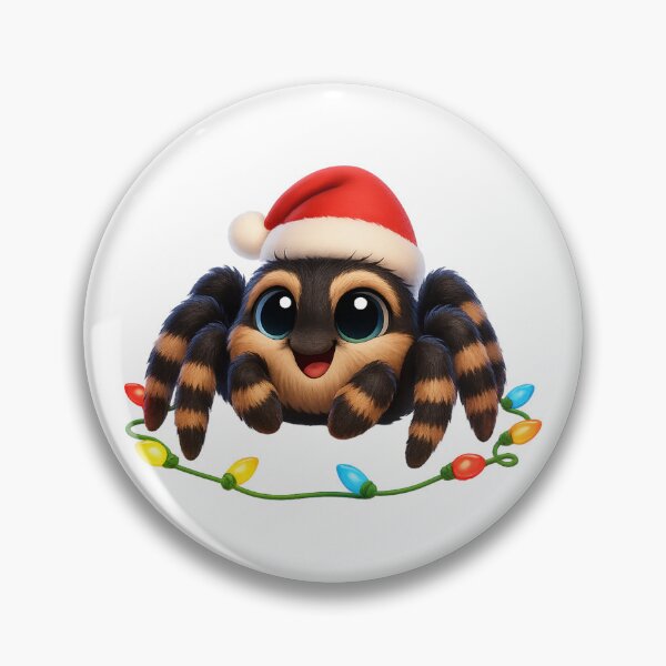 Item preview, Christmas Zebra Tarantula designed and sold by Sillytoe.