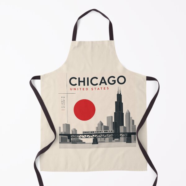 Item preview, Chicago swiss style poster designed and sold by CMYKStudio.