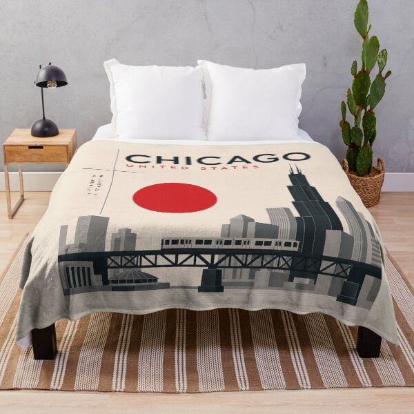 Item preview, Chicago swiss style poster designed and sold by CMYKStudio.