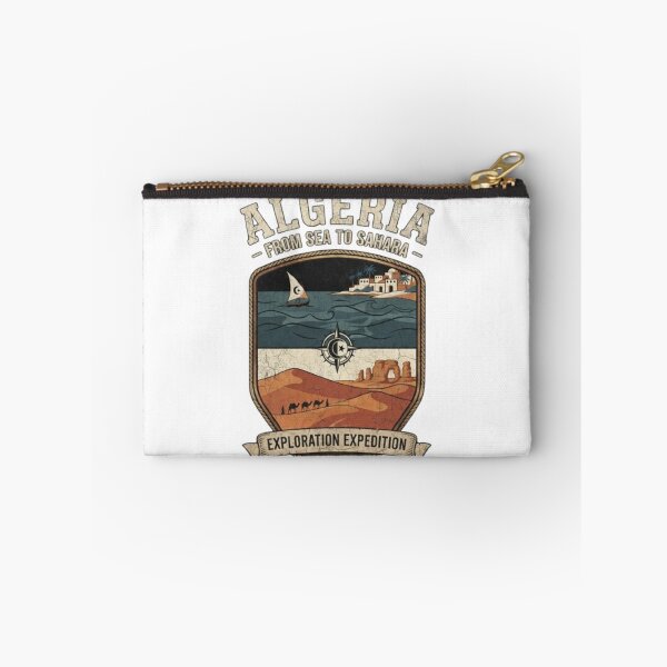 Item preview, Algeria Travel Vintage Shirt – Algeria Tourism, Sahara Desert & Algerian Heritage Travel Souvenir designed and sold by zdzdesigner.