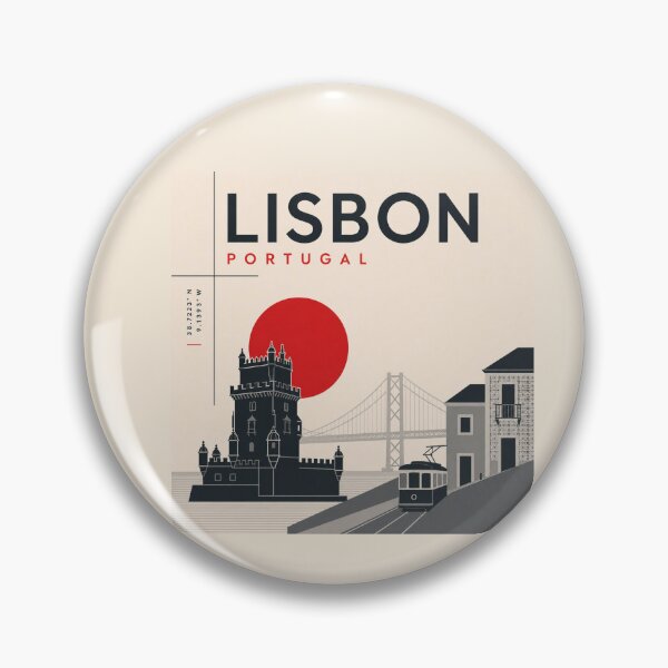 Item preview, Lisbon swiss style poster designed and sold by CMYKStudio.