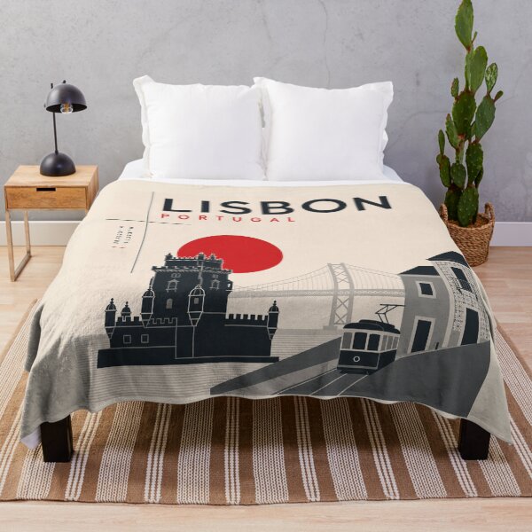 Item preview, Lisbon swiss style poster designed and sold by CMYKStudio.
