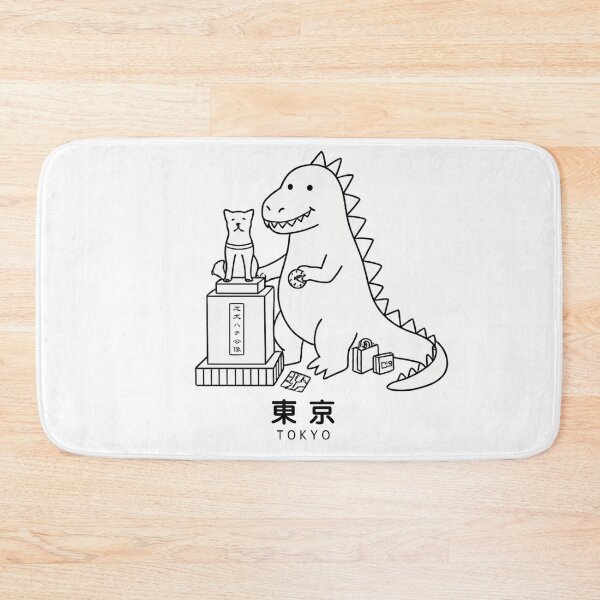 Item preview, Tokyo Kaiju Meets Hachiko – Cute Japanese City Adventure designed and sold by YunsCozyCorner.