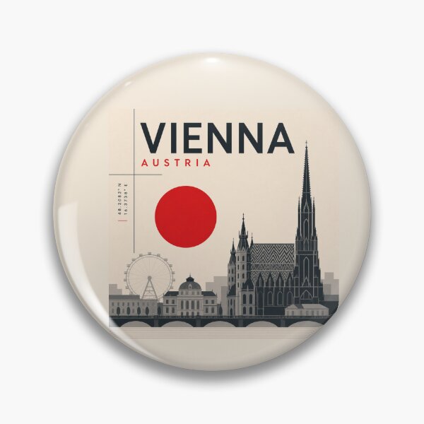 Item preview, Vienna swiss style poster designed and sold by CMYKStudio.
