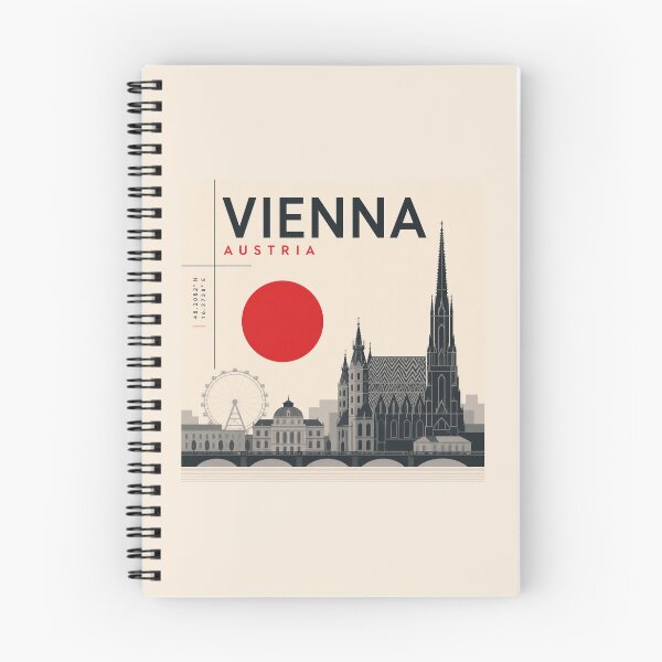 Item preview, Vienna swiss style poster designed and sold by CMYKStudio.