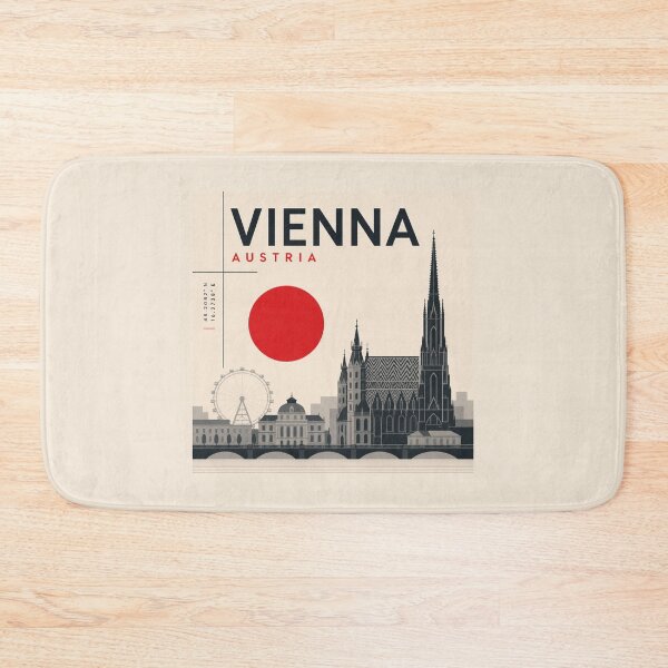 Item preview, Vienna swiss style poster designed and sold by CMYKStudio.