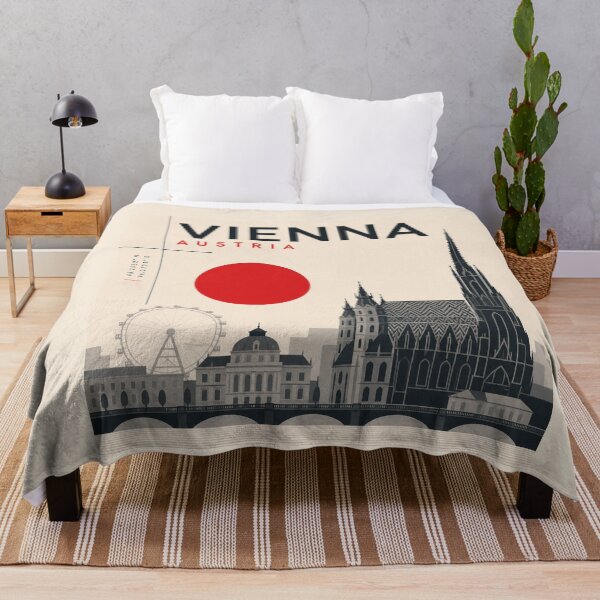 Item preview, Vienna swiss style poster designed and sold by CMYKStudio.