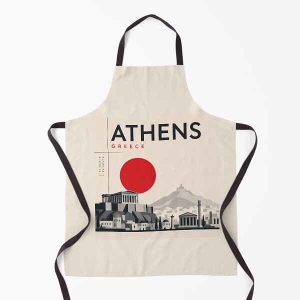 Item preview, Athens swiss style poster designed and sold by CMYKStudio.