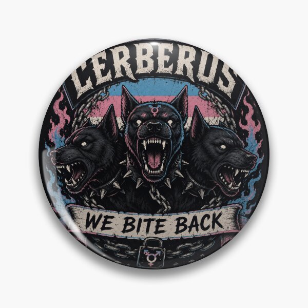 Item preview, Trans Rights Cerberus  designed and sold by SassyPasStudio.