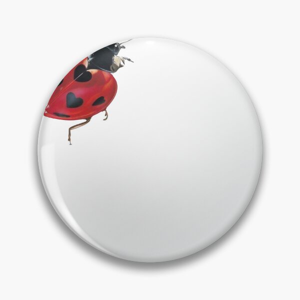 Item preview, whimsy vintage heart love ladybug designed and sold by ellmoswrld.