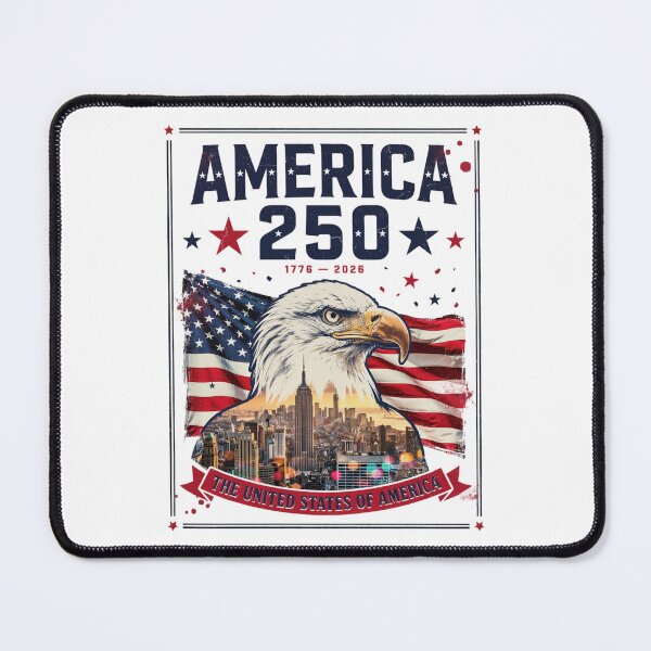 Item preview, America 250 New York City Semiquincentennial 1776 - 2026 Vintage Flag Skyline v5 designed and sold by DarylWelsh2024.