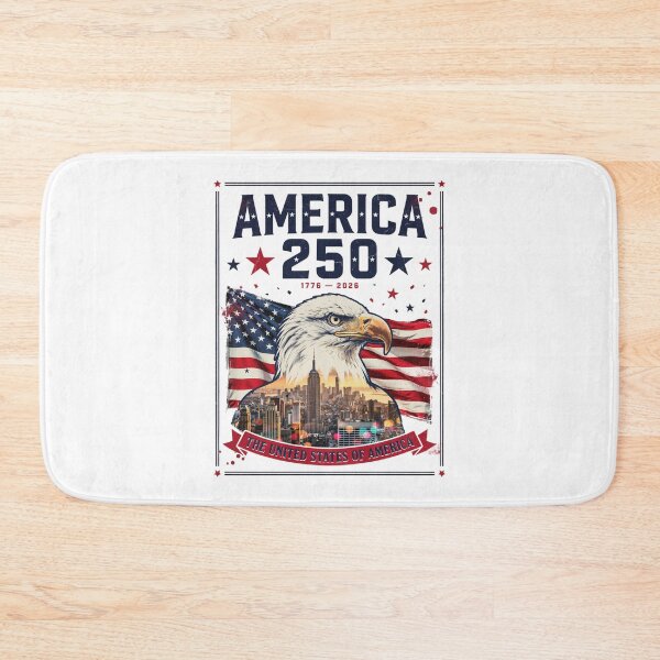 Item preview, America 250 New York City Semiquincentennial 1776 - 2026 Vintage Flag Skyline v5 designed and sold by DarylWelsh2024.