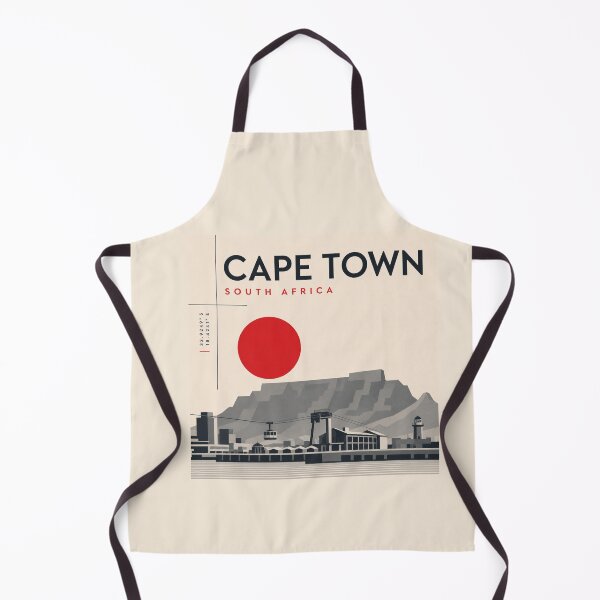 Item preview, Cape Town swiss style poster designed and sold by CMYKStudio.