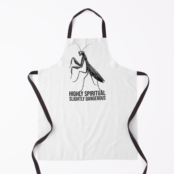 Item preview, Praying Mantis Highly Spiritual Slightly Dangerous Funny Insect Design designed and sold by xndrlab.
