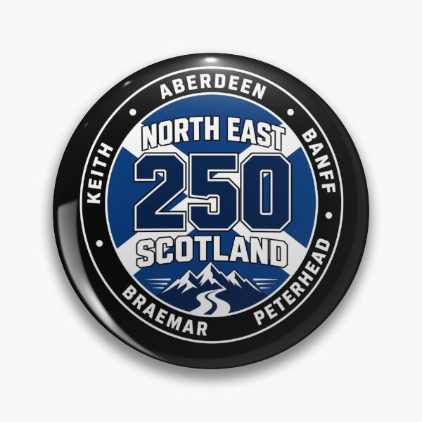 Item preview, North East 250 Scotland Scenic Route Badge designed and sold by jeshands.
