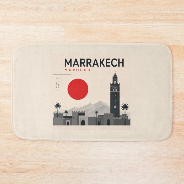 Item preview, Marrakech swiss style poster designed and sold by CMYKStudio.