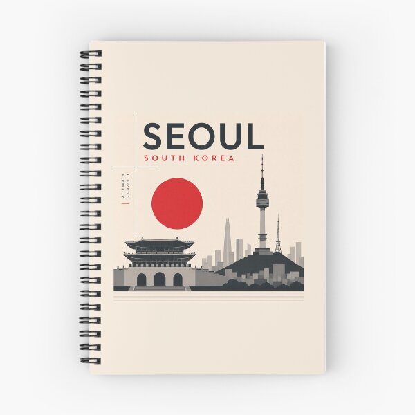 Item preview, Seoul swiss style poster designed and sold by CMYKStudio.