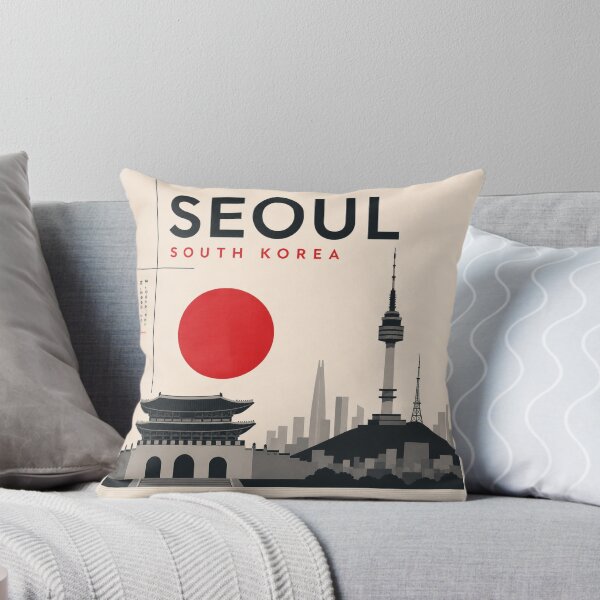Item preview, Seoul swiss style poster designed and sold by CMYKStudio.