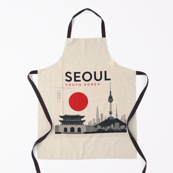Item preview, Seoul swiss style poster designed and sold by CMYKStudio.