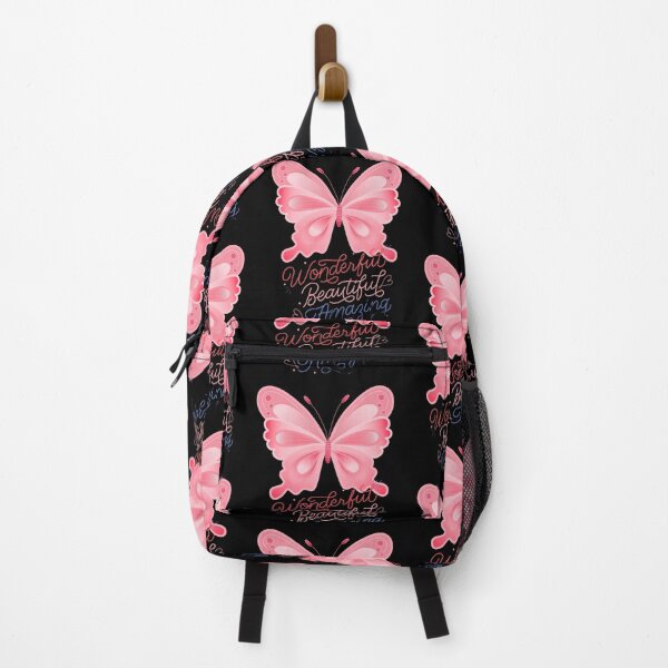 Item preview, Wonderful Beautiful Amazing Pink Butterfly Aesthetic Shirt designed and sold by Funnygiftsstudio .