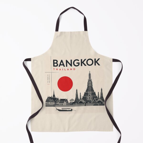 Item preview, Bangkok swiss style poster designed and sold by CMYKStudio.