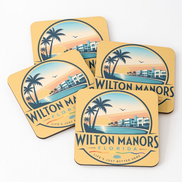 Item preview, Wilton Manors Florida – Life’s Just Better Here designed and sold by Shirts With Pride.
