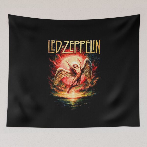 Item preview, Led Zeppelin Swan Song Fallen Angel Icarus Artwork designed and sold by interdesigner.