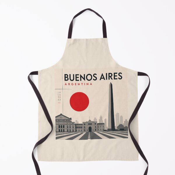 Item preview, Buenos Aires swiss style poster designed and sold by CMYKStudio.