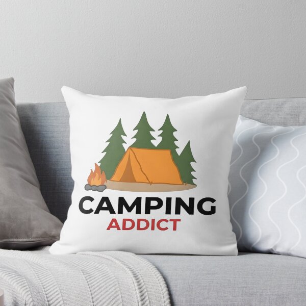 Item preview, Camping Addict Funny Outdoor Retro Wilderness designed and sold by Murvel-Ink.