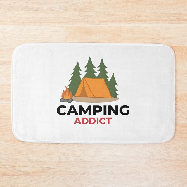 Item preview, Camping Addict Funny Outdoor Retro Wilderness designed and sold by Murvel-Ink.