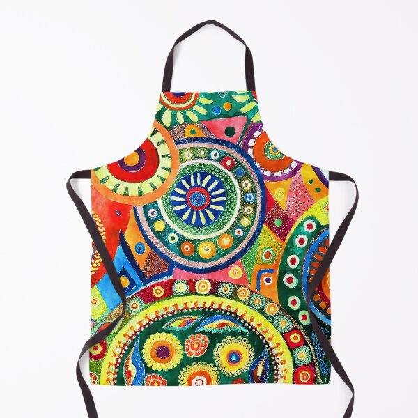 Item preview, Hippie 1960s Retro Psychedelic Abstract Art Vibrant Designs designed and sold by DEC02.