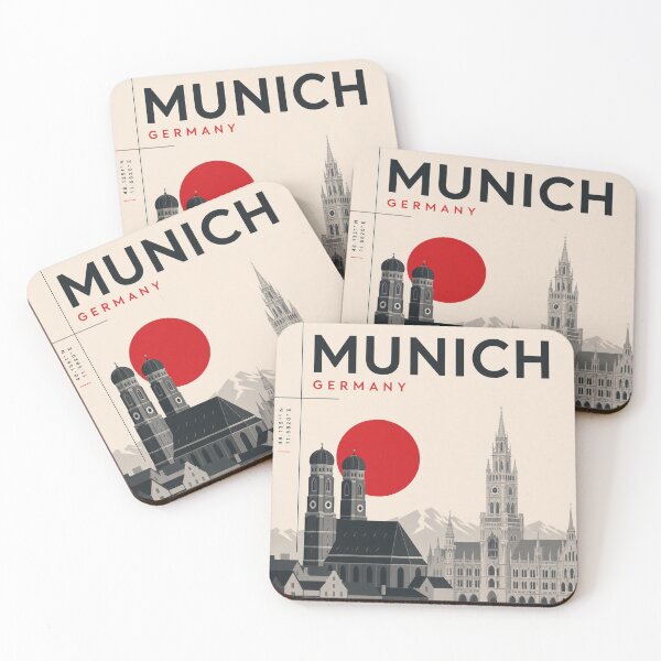 Item preview, Munich swiss style poster designed and sold by CMYKStudio.