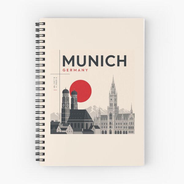 Item preview, Munich swiss style poster designed and sold by CMYKStudio.