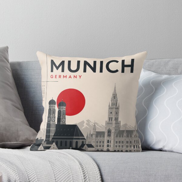 Item preview, Munich swiss style poster designed and sold by CMYKStudio.