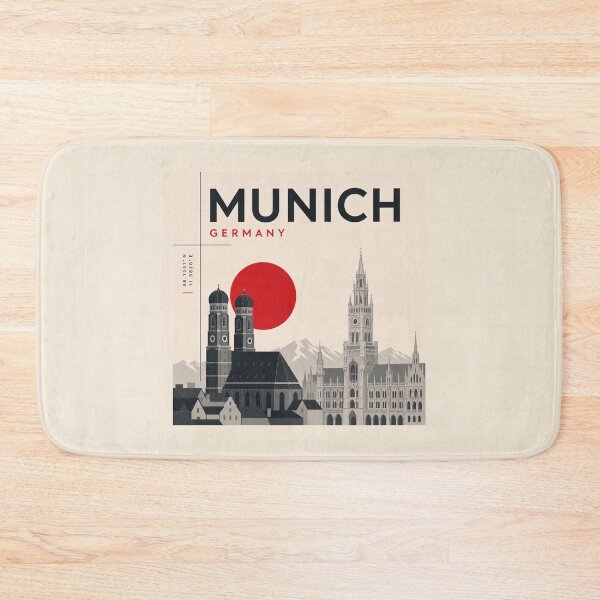 Item preview, Munich swiss style poster designed and sold by CMYKStudio.