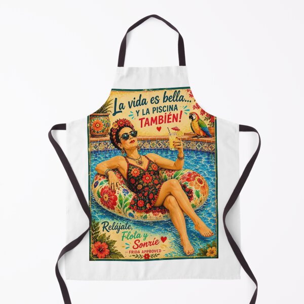Item preview, Relaxing in the Pool Frida designed and sold by reggiemercedes.