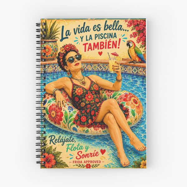 Item preview, Relaxing in the Pool Frida designed and sold by reggiemercedes.