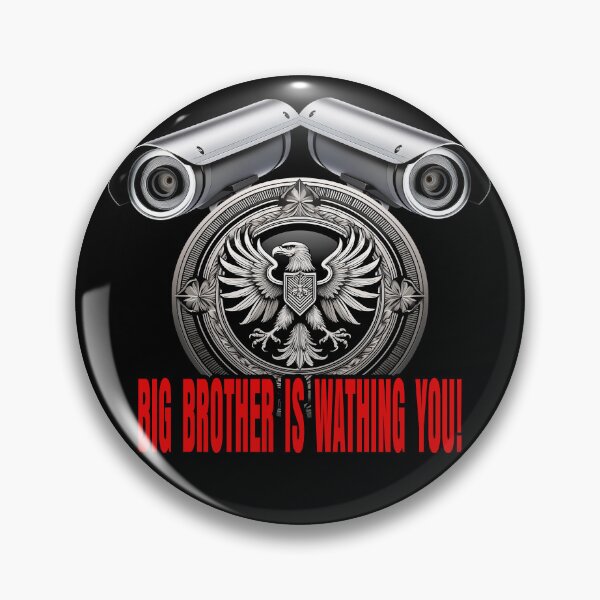 Item preview, BIG BROTHER WIS WATCHING YOU! designed and sold by BIGPIX91011.
