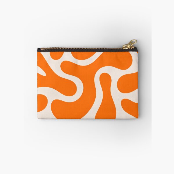 Item preview, Orange Lava Lamp Fluid Swirls - Minimalist Retro Pattern designed and sold by Billy Morfo™.