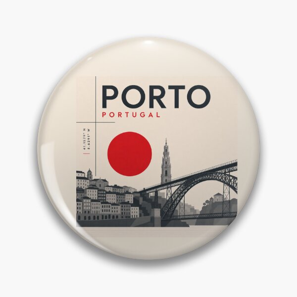 Item preview, Porto swiss style poster designed and sold by CMYKStudio.