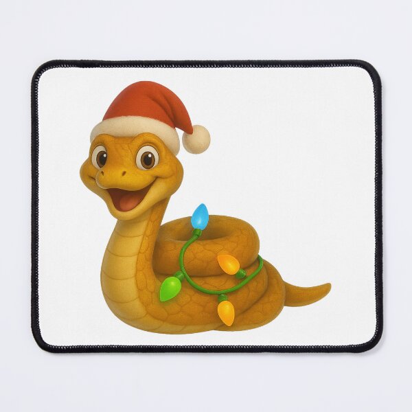 Item preview, Christmas Aesculapian Snake designed and sold by Sillytoe.