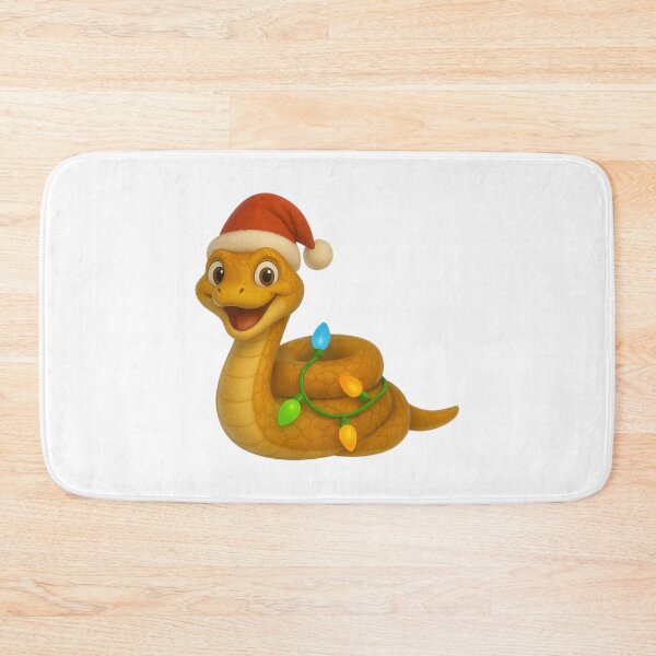 Item preview, Christmas Aesculapian Snake designed and sold by Sillytoe.