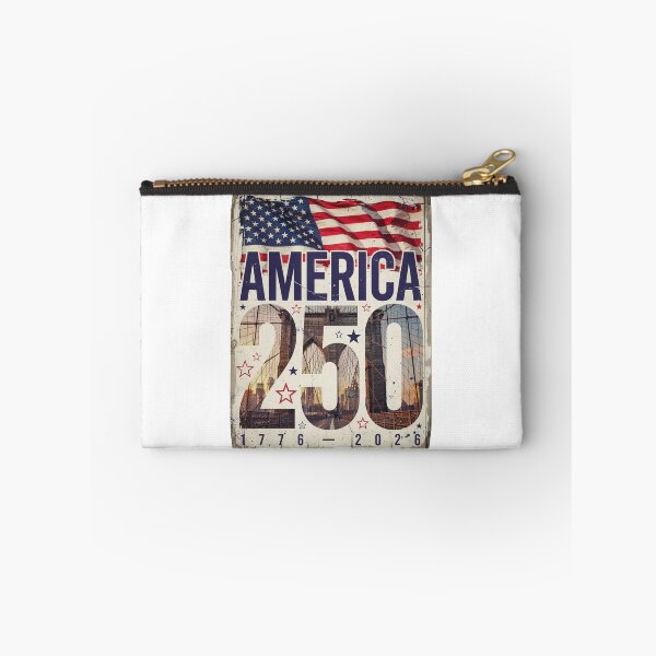 Item preview, America 250 New York City Semiquincentennial 1776 - 2026 Vintage Flag Skyline v6 designed and sold by DarylWelsh2024.