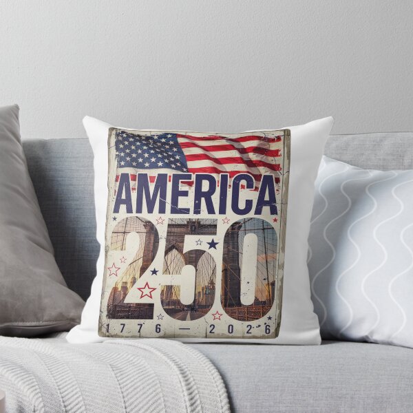 Item preview, America 250 New York City Semiquincentennial 1776 - 2026 Vintage Flag Skyline v6 designed and sold by DarylWelsh2024.