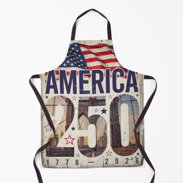 Item preview, America 250 New York City Semiquincentennial 1776 - 2026 Vintage Flag Skyline v6 designed and sold by DarylWelsh2024.